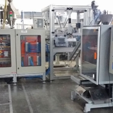 Máquina automática para montagem de filtros de água